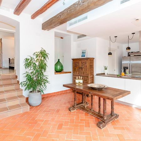 La Terraza - Grosszuegiges Appartment In Katalanischer Masia Sant Iscle De Vallalta Ngoại thất bức ảnh